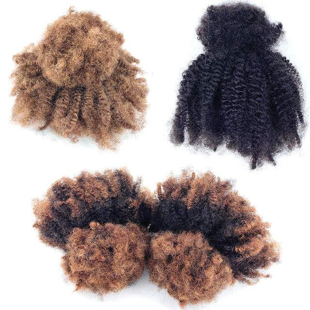 Afro Kinky Bulk Human Hair