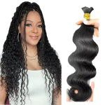 KAMA Hair Boho Braids Body Wave Bulk Extensions — Professional Maintenance Results