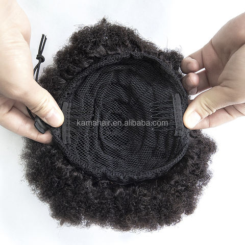 Afro puff ponytail for dreadlock studio loc client supply