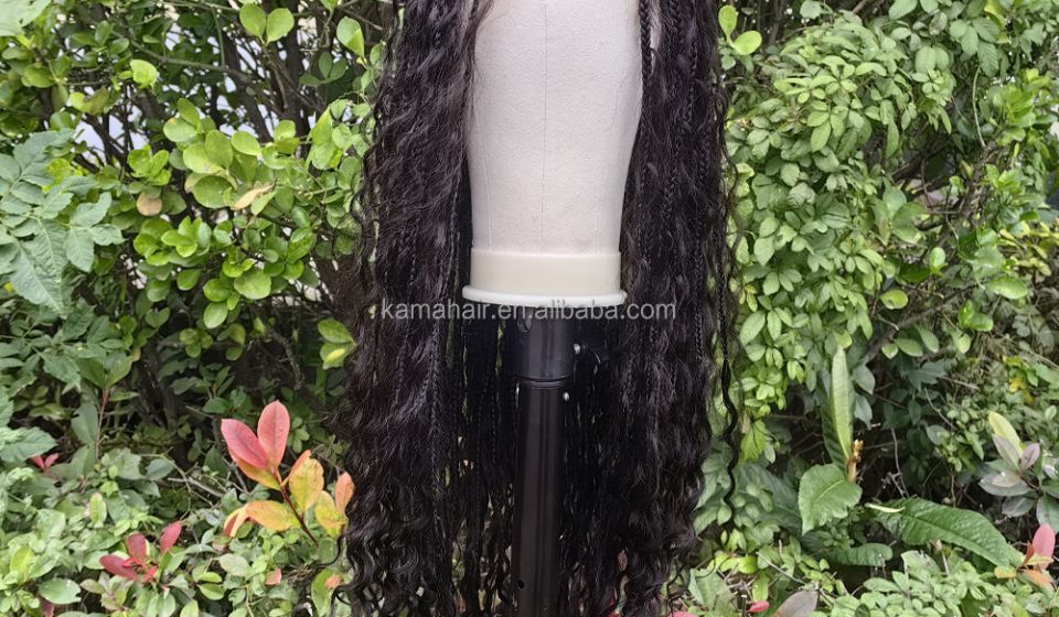 KAMA Hair Full Lace Box Boho Braided Wig — Factory Direct Wholesale