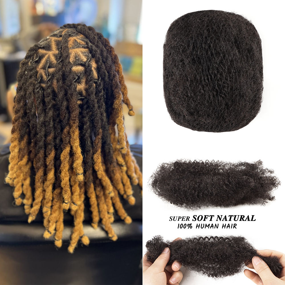 KAMA Afro Kinky Bulk Human Hair — 100 Percent Virgin Remy Wholesale Supply
